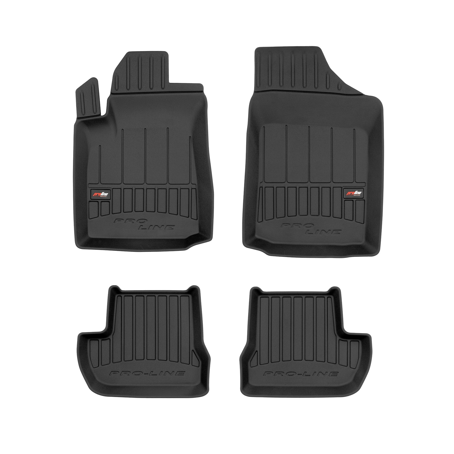 Covorase tip tavita 3D Citroen C2, caroserie Hatchback, fabricatie 2003 – 10.2009
