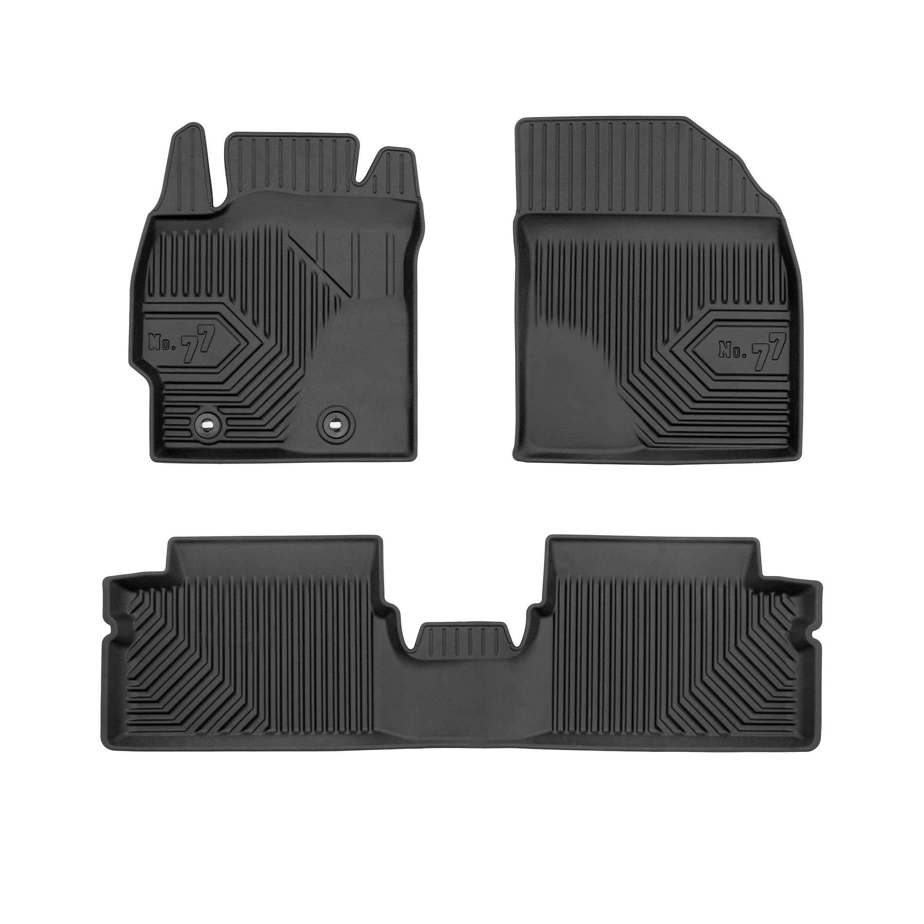 Covorase auto tip tavita Toyota Auris I fabricatie 01.2007 – 12.2012, caroserie hatchback