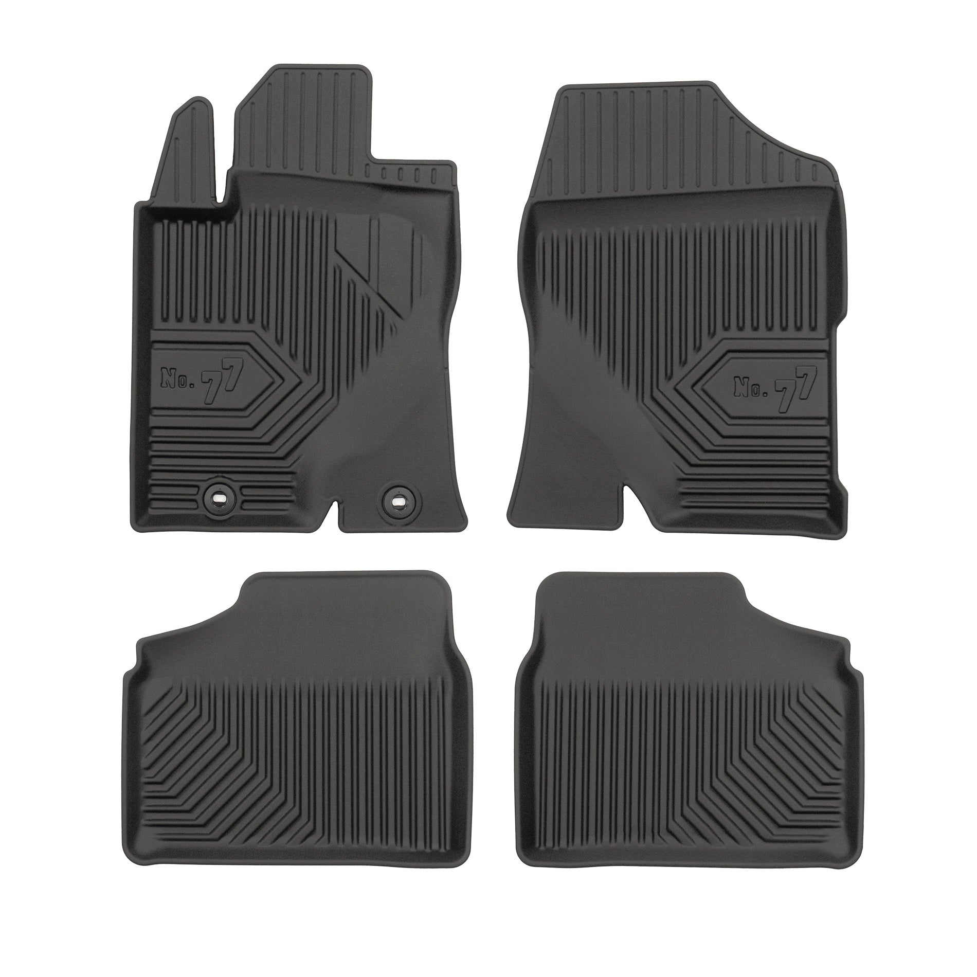 Covorase auto tip tavita Toyota Avensis II fabricatie 03.2003 – 12.2008, caroserie sedan