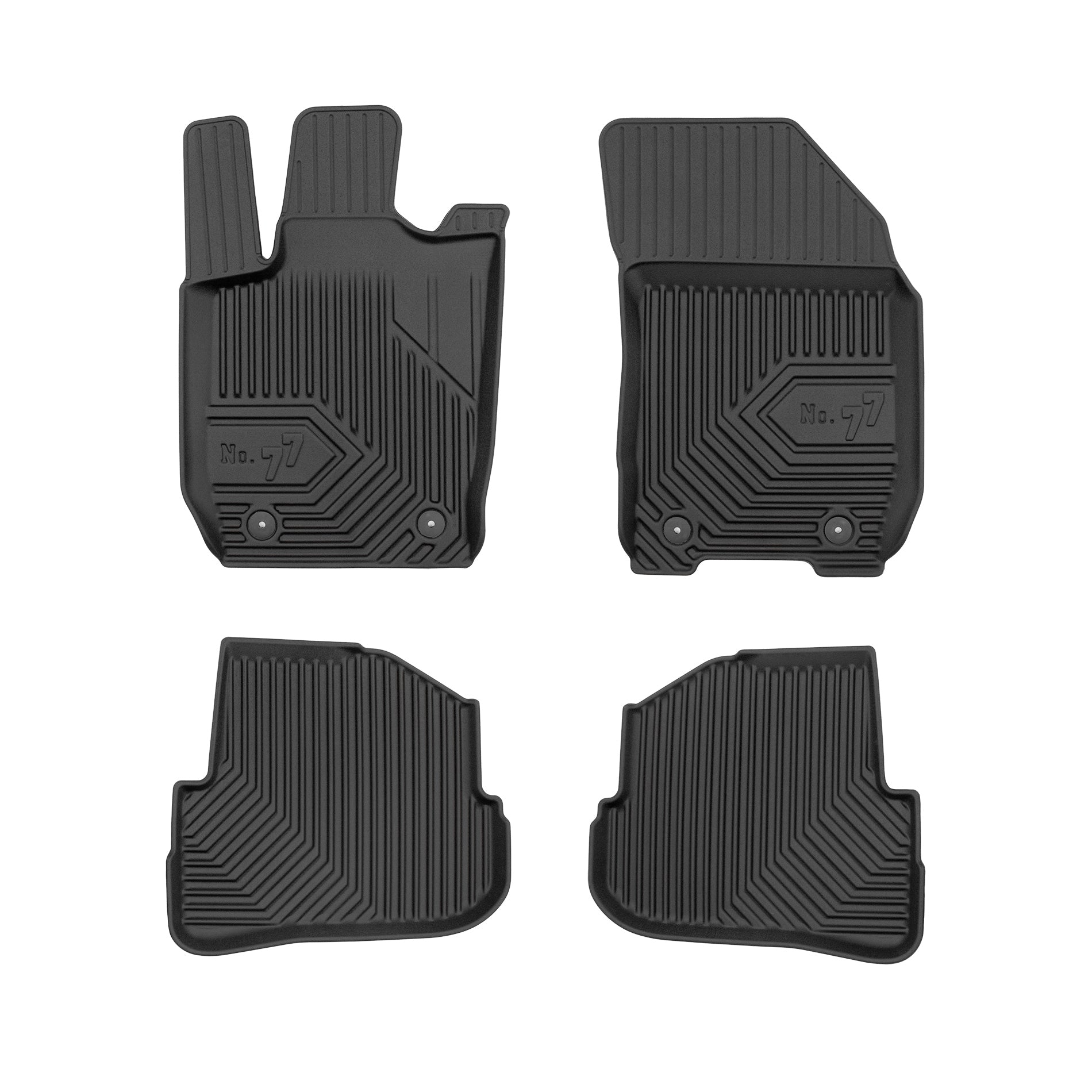 Covorase auto tip tavita Audi A1 8X fabricatie 09.2010 – 05.2018, caroserie hatchback