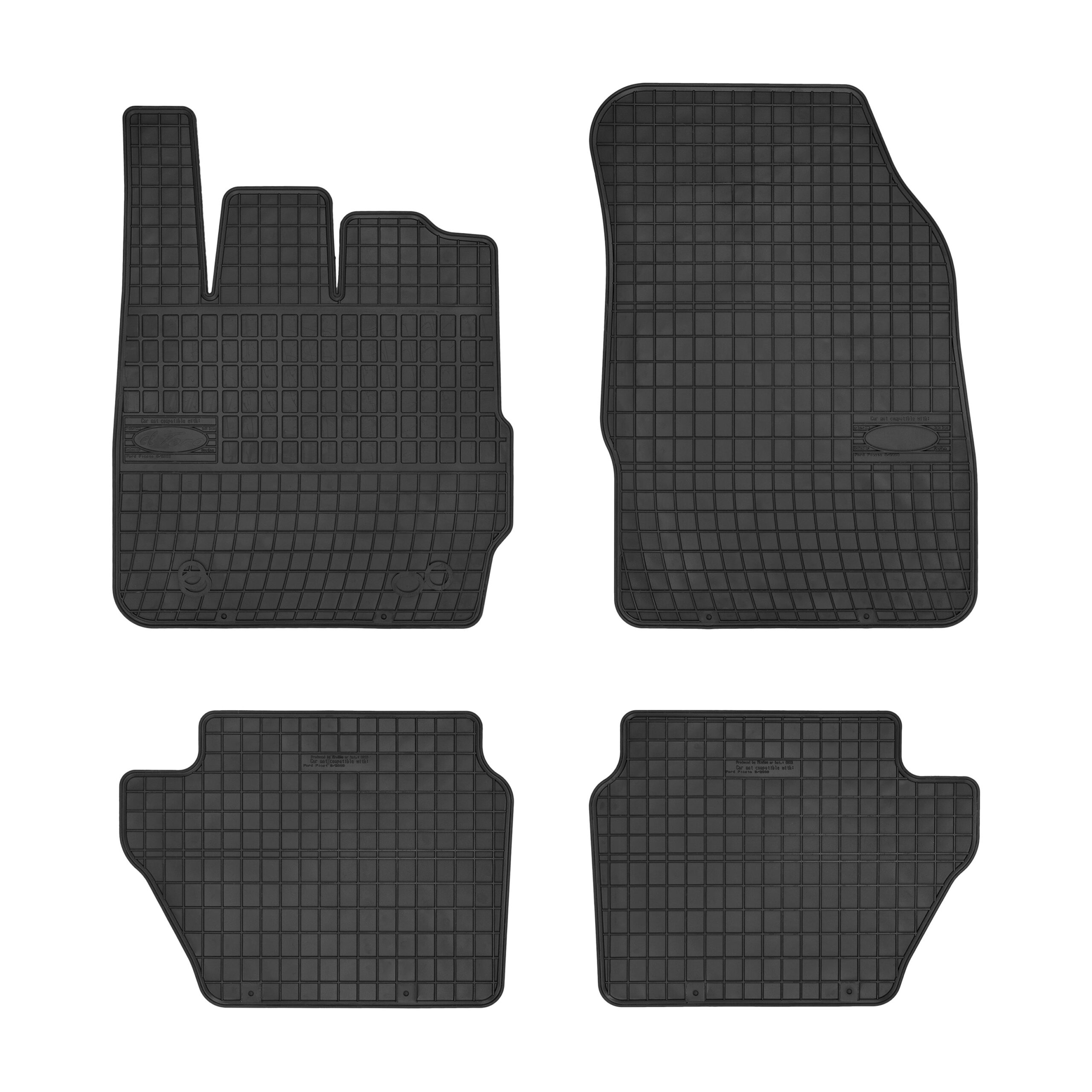 Covorase auto Ford Fiesta VI fabricatie 10.2008 – 06.2017, caroserie hatchback