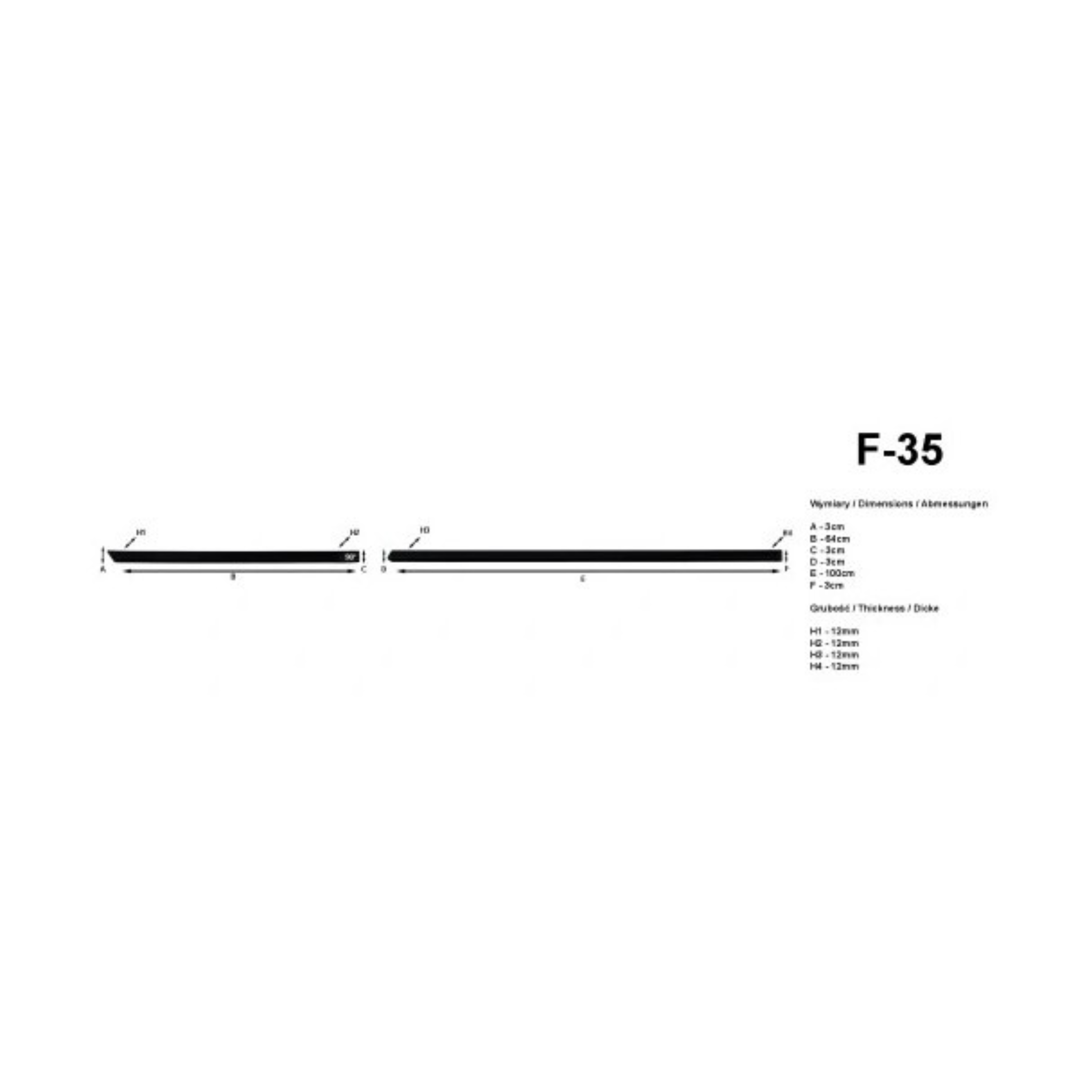 Bandouri laterale Kia Rio III fabricatie 08.2011 – 01.2017, caroserie hatchback