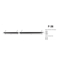 Bandouri laterale Chevrolet Aveo T300 fabricatie 06.2011 – prezent, caroserie hatchback