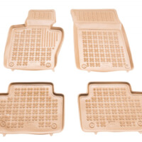Covorase auto cauciuc bej BMW X3 E83 2003-2010