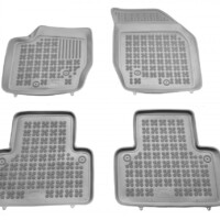 Covorase auto cauciuc gri Gri Volvo XC90 I 2002-2014
