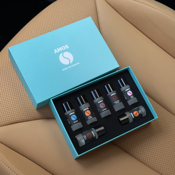 Amos Mini Blue – set 7 parfumuri de rezervă